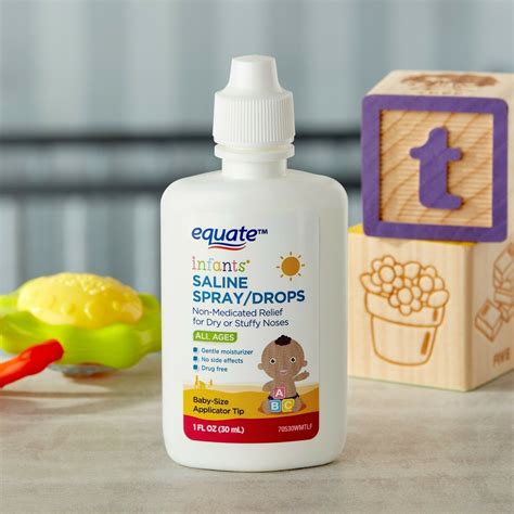 Equate Infants' Saline Spray/Drops, All Ages, 1 fl oz - Nasal Congestion. - Other