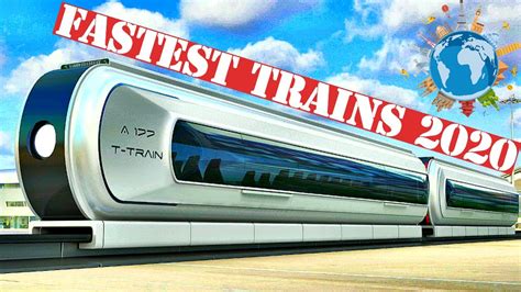 Top 10 Fastest High Speed Trains in the World 2020 - YouTube