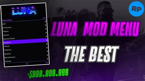 Luna Mod Menu GTA 5 ONLINE - How to install Full Review | Best Mod Menu ...