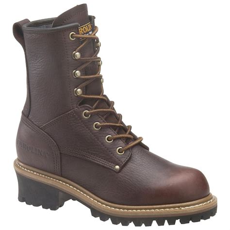 Women's Carolina® Steel Toe Logger Boots - 227429, Work Boots at Sportsman's Guide