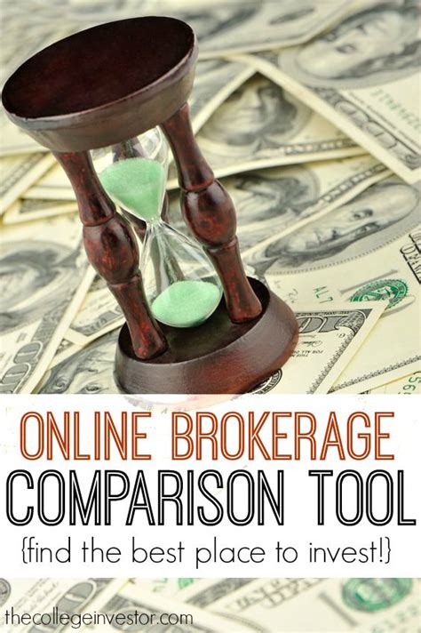 Online Stock Brokerage Comparison Tool | Investment tools, Good credit ...