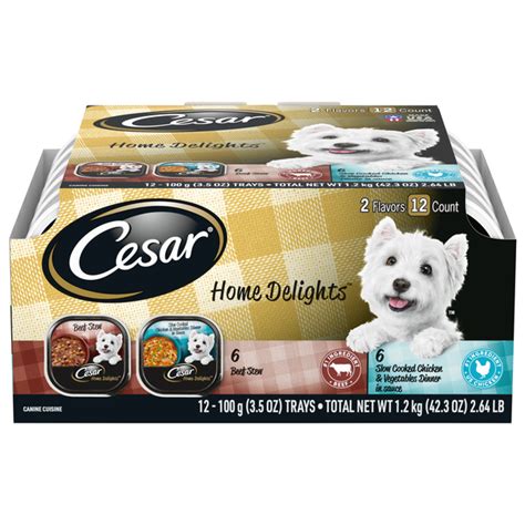 What Are The Ingredients In Cesar Dog Food