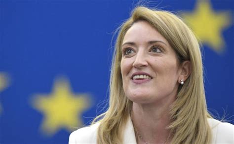 Roberta Metsola Re-Elected As European Parliament Chief