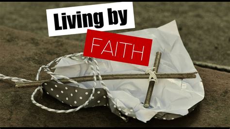 Living by Faith - YouTube