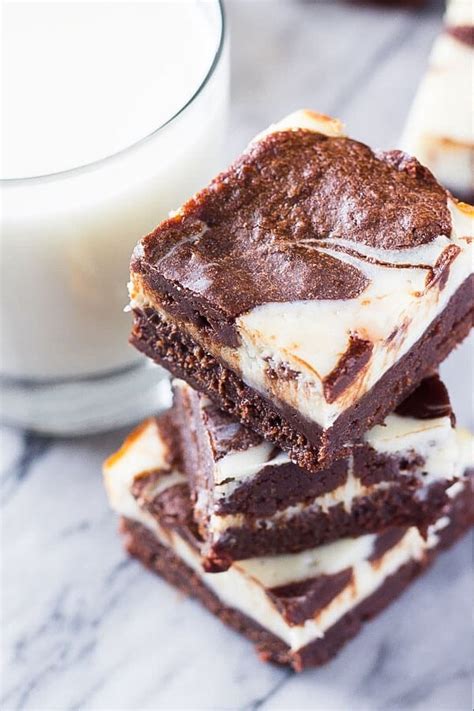 Cream Cheese Brownies - Just so Tasty