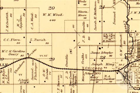 Vintage Story County Map 1883 Old Map of Story County Iowa | Etsy