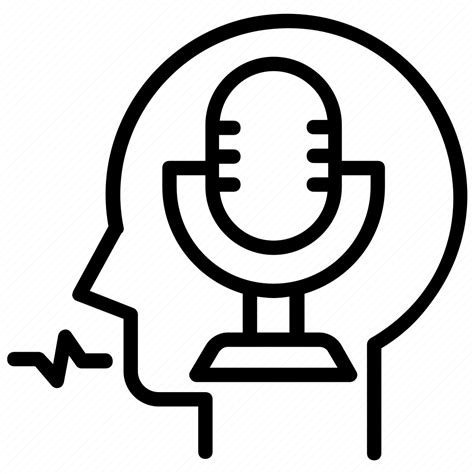 Microphone, speech recognition, text to speech, voice control, voice recognition icon - Download ...
