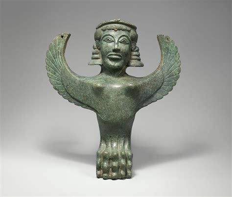 Bronze foot in the form of a sphinx | Greek | Archaic | The Metropolitan Museum of Art