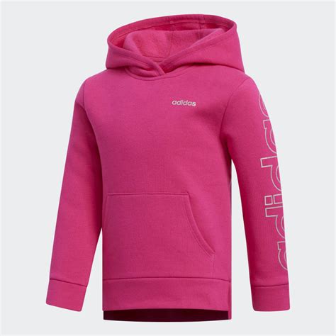 adidas Fleece Hoodie - Pink | adidas US