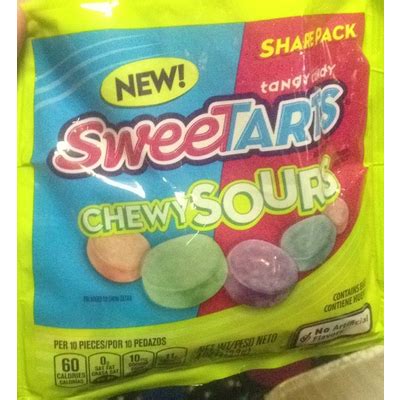 Top 50 most popular: sour candy