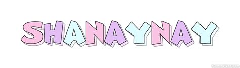 Shanaynay Logo | Free Name Design Tool from Flaming Text