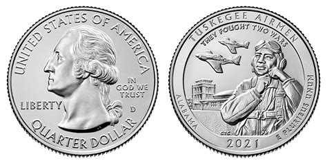 2021 D Tuskegee Airmen Quarter Coin Value Prices, Photos & Info