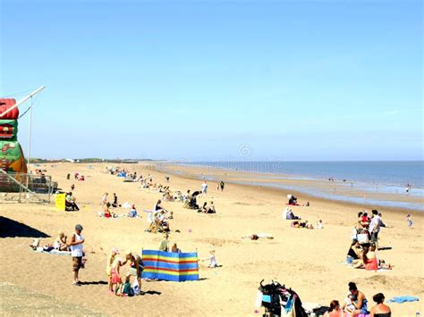 Ingoldmells Beach, Skegness. Editorial Photography - Image of travel, enjoyment: 42793767