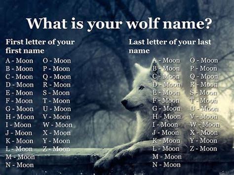 Check your wolf name now, free of charge! : r/notinteresting