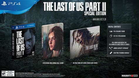 The Last of Us Part 2: Details On Collector's, Special, and Ellie Edition