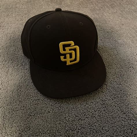 san diego padres authentic collection 59fifty fitted... - Depop