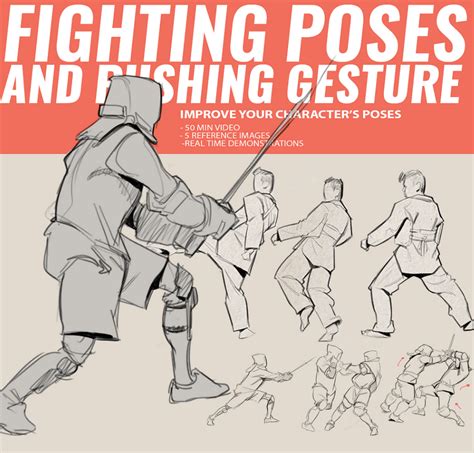 Dynamic Poses - Fighting Gestures by moderndayjames