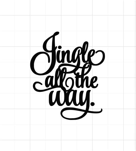 Jingle All the Way SVG Jingle SVG Jingle All the Way - Etsy