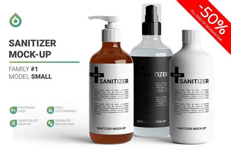 12+ Classy Hand Sanitizer Mockup PSD Templates | Mockuptree