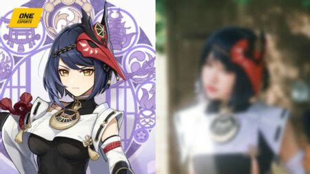 Tsikyo's Kujou Sara cosplay makes you bow down to the tengu | ONE Esports