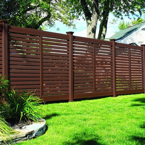 Bufftech Breezewood Select Cedar Vinyl Fence Sections#breezewood # ...