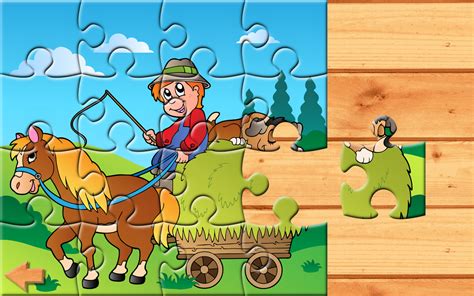 20 Fun Puzzle Games for Kids in HD: Barnyard Jigsaw Learning Game for Toddlers, Preschoolers and ...