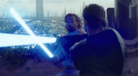 Obi Wan Kenobi Anakin Skywalker GIF - Obi Wan Kenobi Anakin Skywalker ...