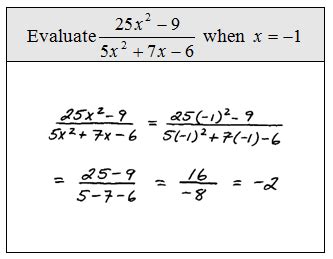 OpenAlgebra.com: Free Algebra Study Guide & Video Tutorials: Simplifying Rational Expressions