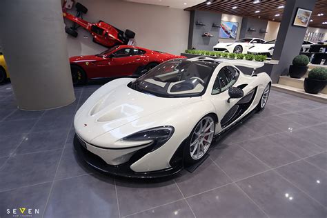 Eye-Catching White McLaren P1 For Sale - GTspirit