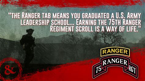 Tab or Scroll: When are you officially an Army Ranger? - Task & Purpose