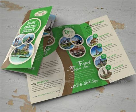 22+ Travel Tri-Fold Brochure Designs & Templates - PSD, AI