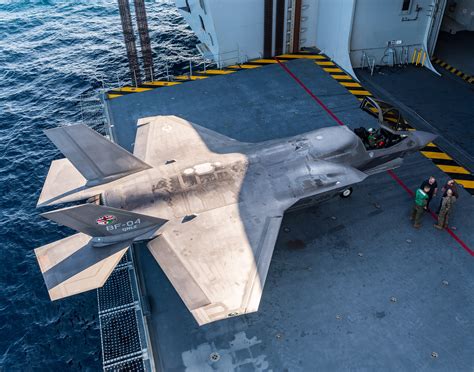 HMS Queen Elizabeth Concludes Initial F-35B Integration Tests - Second Line of Defense