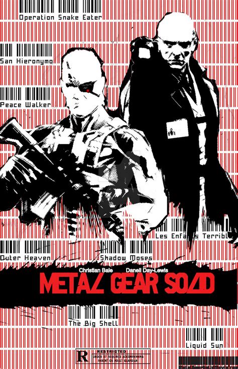 Metal Gear Solid Movie Poster by Darkblade097 on DeviantArt