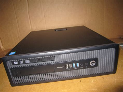 HP ProDesk 600 G1 SFF Intel Core i5-4570 3.2GHz 4GB RAM, 250GB Har ...