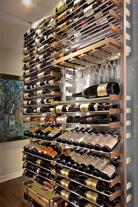 Millesime modular wine racking | Contemporary wine racks.