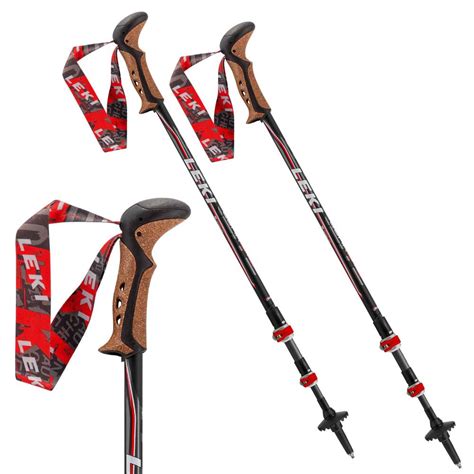 Leki Corklite Speedlock Adjustable Trekking Poles - Pair