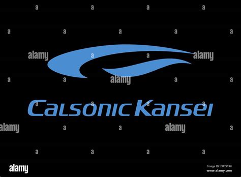 Calsonic Kansei, Logo, Black background Stock Photo - Alamy