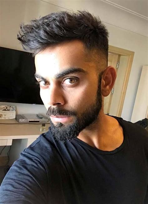 Trendy Virat Kohli Hairstyles and Haircut Ideas for 2018