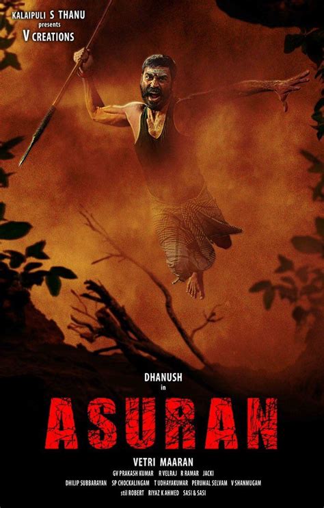 Dhanush Asuran First Look | Hindi movie song, Actor studio, Film posters