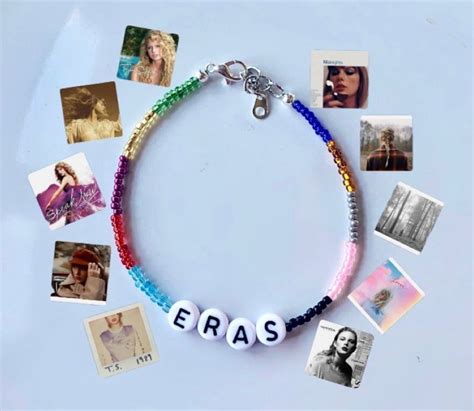 Taylor swift eras tour friendship bracelet etsy – Artofit