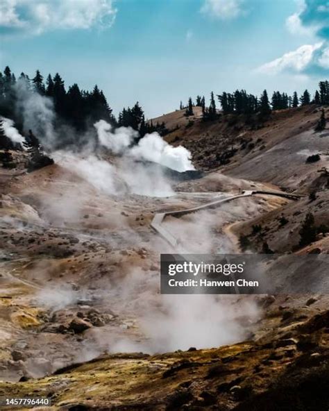 55 Geothermal Areas In Lassen Volcanic National Park Stock Photos, High ...