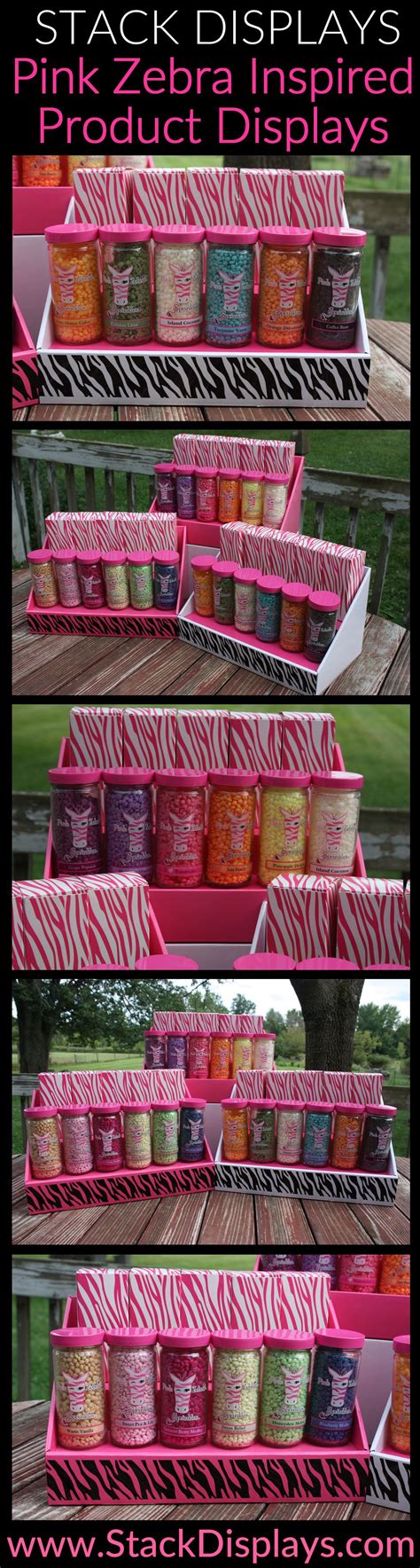 This display looks awesome! Pink Zebra Home Inspired displays by Stack Displays! Great for PZ ...
