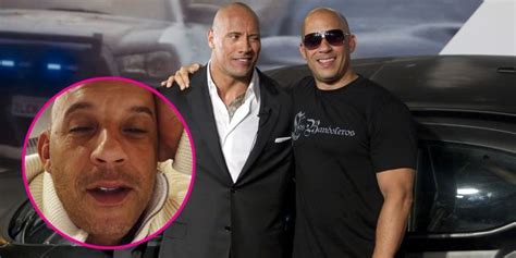 Vin Diesel Posts Cryptic Video Following Rumored Dwayne Johnson Feud ...