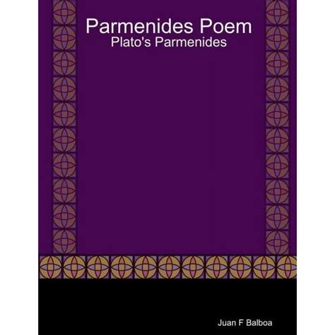 Parmenides Poem - Walmart.com