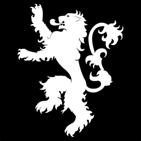 Lion Crest 1 Vinyl Decal Sticker