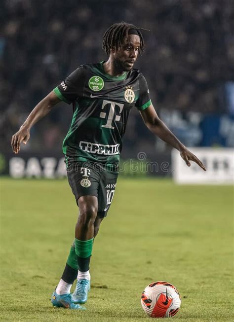 Ferencvaros Striker Tokmac Chol Nguen in Action during UEFA Champions ...