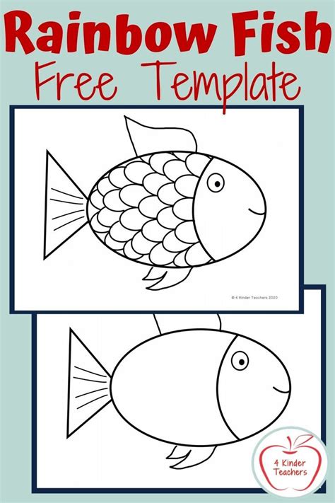 Rainbow Fish Free Printable | Rainbow fish activities, Rainbow fish, Rainbow fish crafts