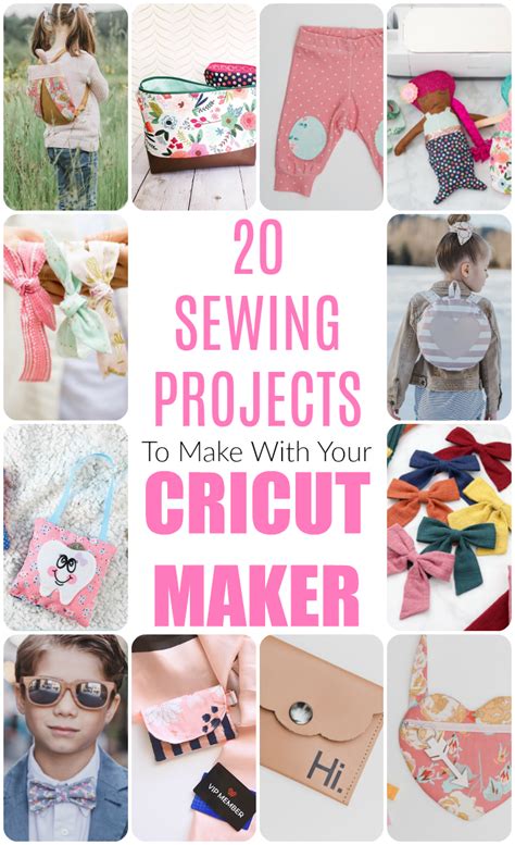 20 Sewing Projects to Make With the Cricut Maker - Sew Much Ado