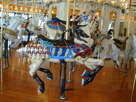 The 1909 Looff Carousel at Riverfront Park Spokane, WA | Carousel horses, Carosel horse, Antique ...