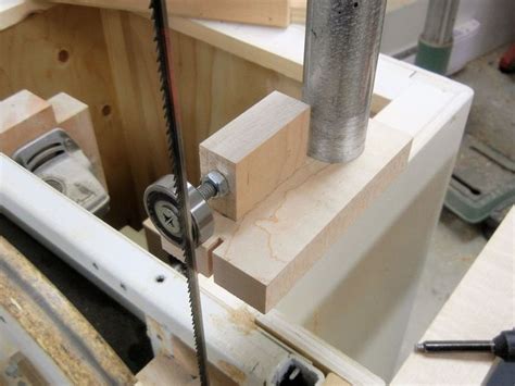 homemade band saw blade guides | Band saw blade, Bandsaw, Saw blade